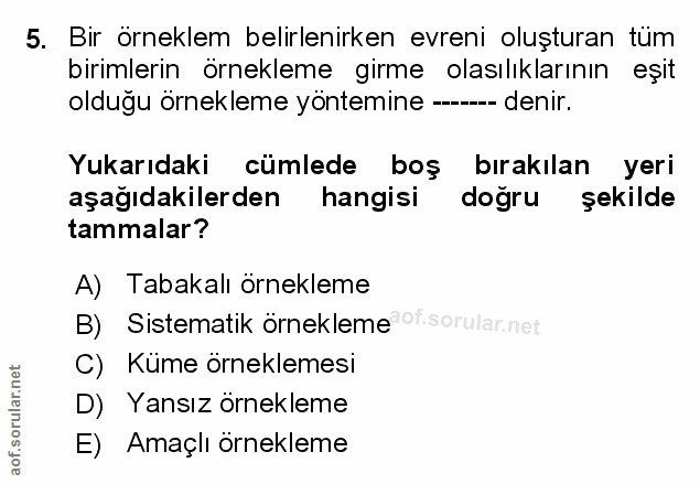 Soru 5