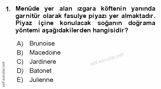 Soru 1