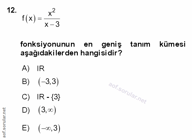 Soru 12