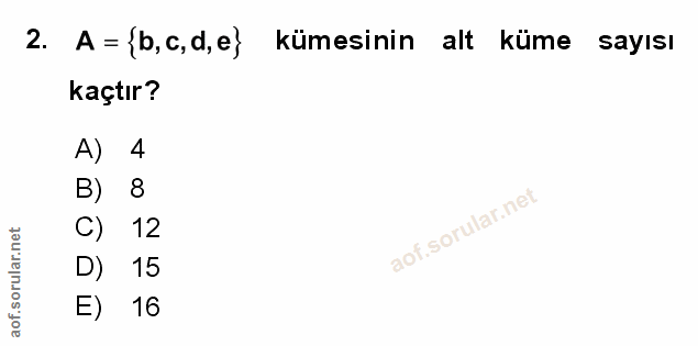 Soru 2