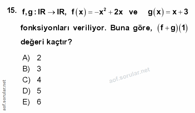 Soru 15