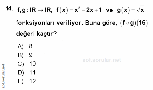 Soru 14