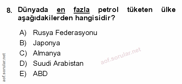 Soru 8