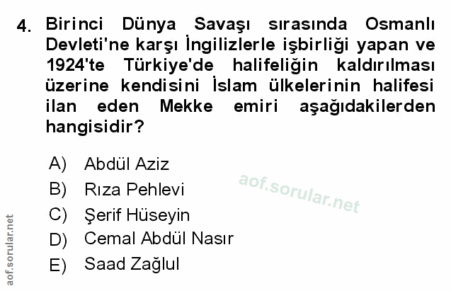 Soru 4