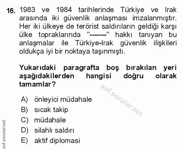 Soru 16