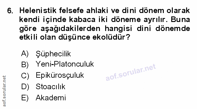 Soru 6