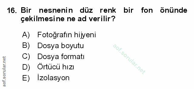 Soru 16