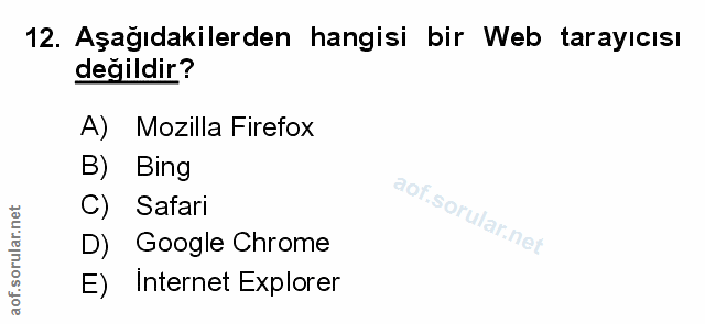 Soru 12