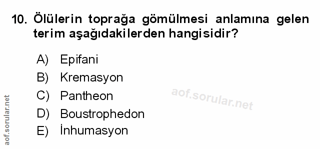 Soru 10