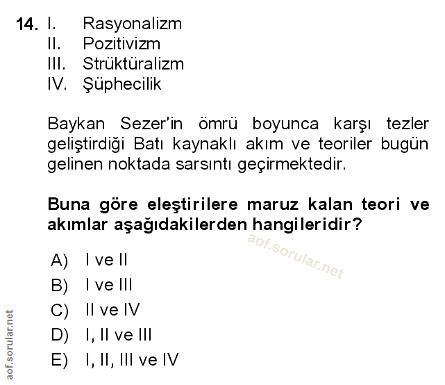 Soru 14