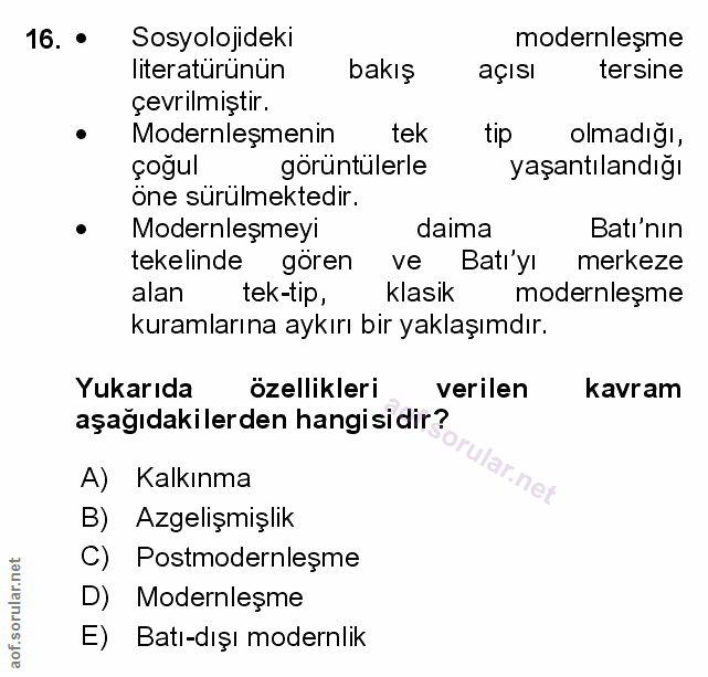 Soru 16