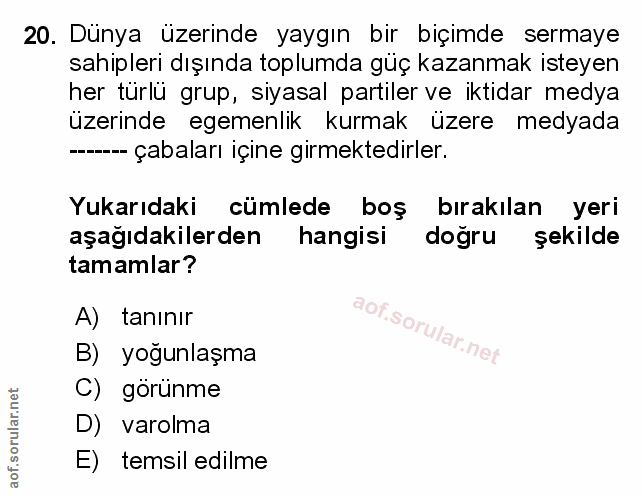 Soru 20