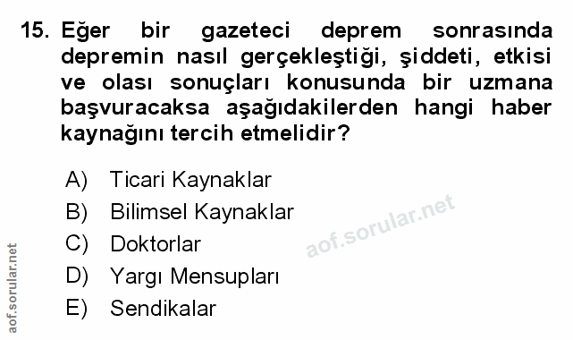 Soru 15