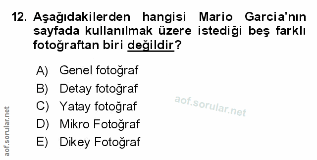 Soru 12