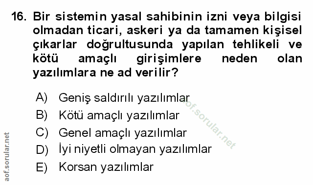 Soru 16