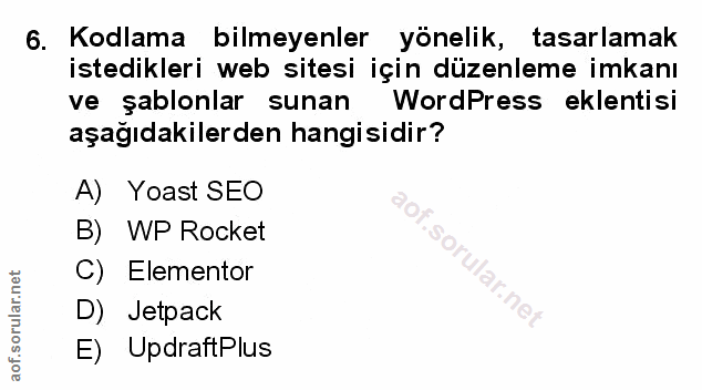 Soru 6