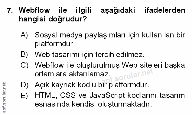 Soru 7