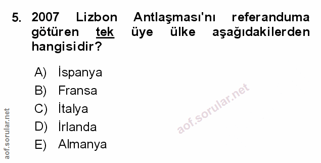 Soru 5