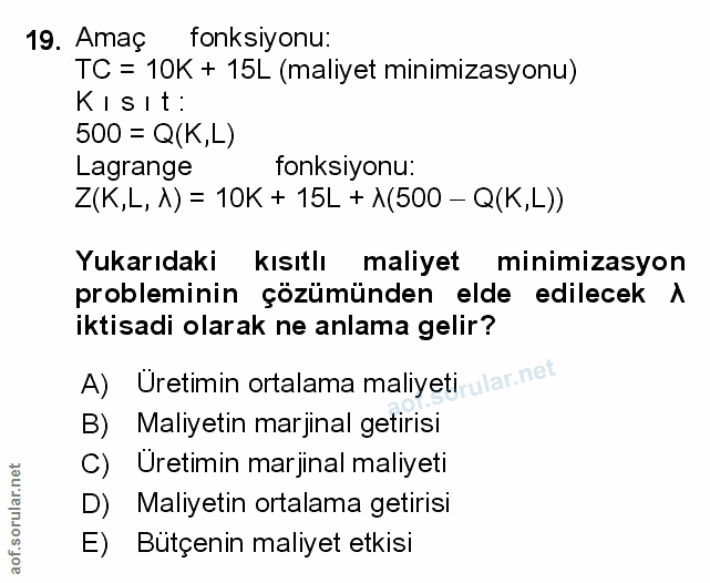Soru 19