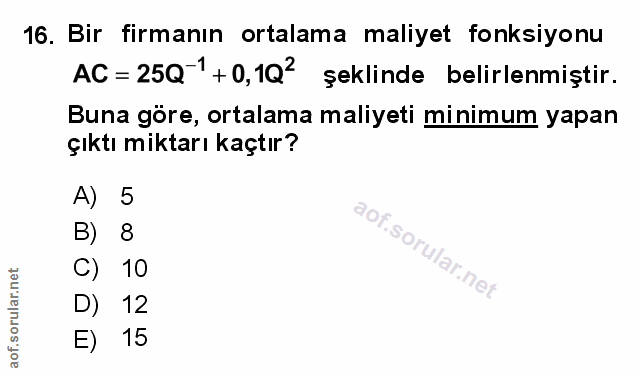 Soru 16