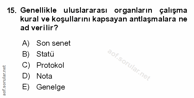 Soru 15