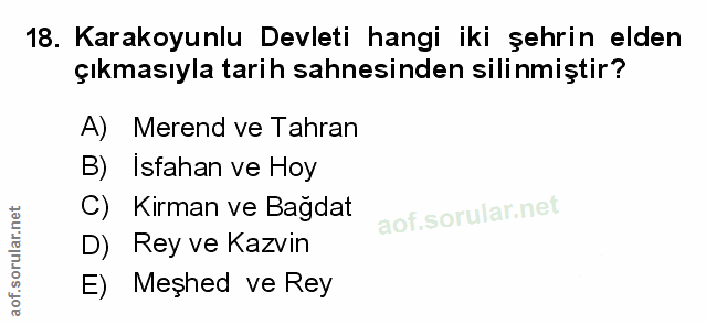 Soru 18