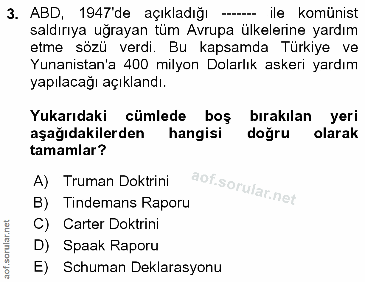 Soru 3
