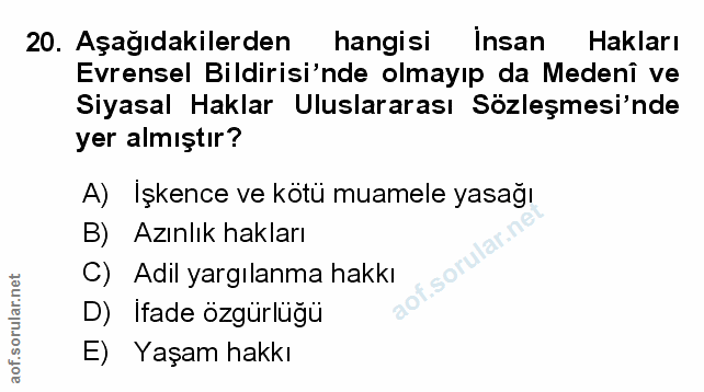Soru 20