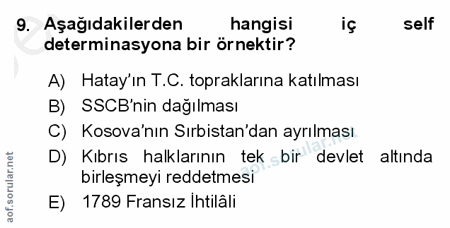 Soru 9