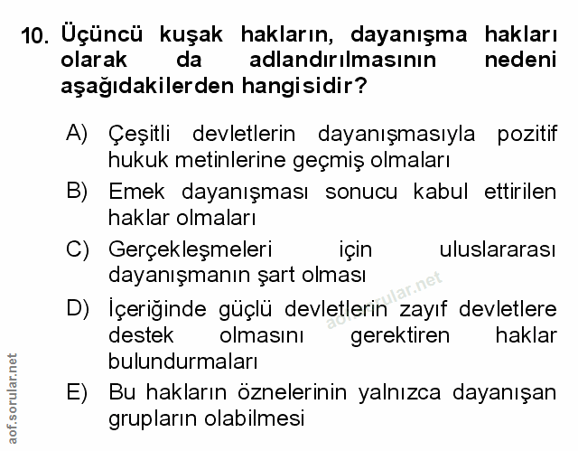 Soru 10