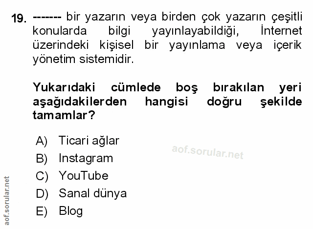 Soru 19