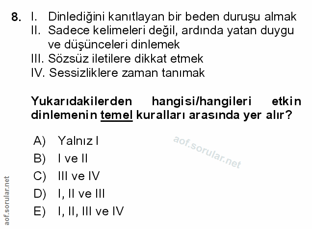 Soru 8