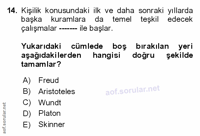 Soru 14