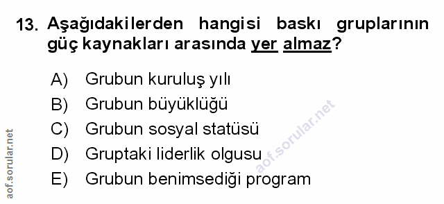 Soru 13