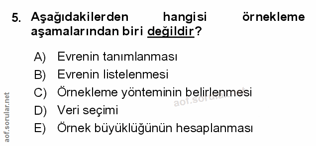 Soru 5