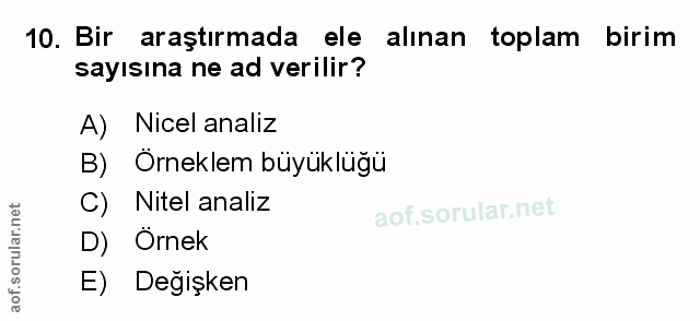 Soru 10