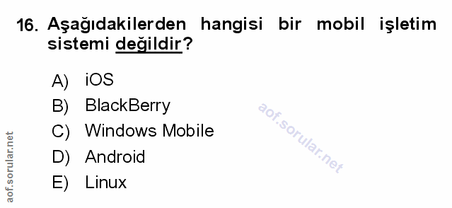 Soru 16