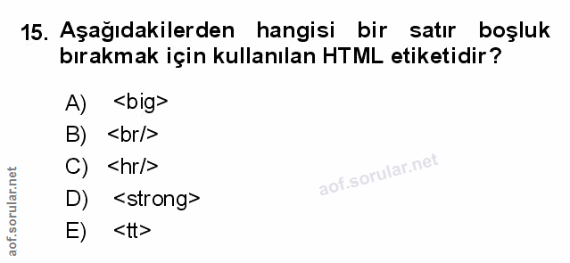 Soru 15