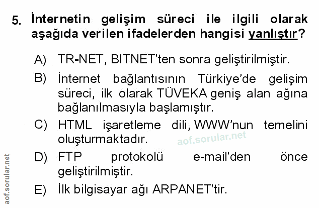 Soru 5