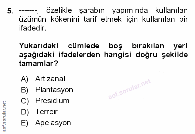 Soru 5
