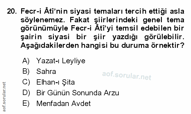 Soru 20