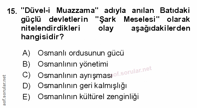 Soru 15