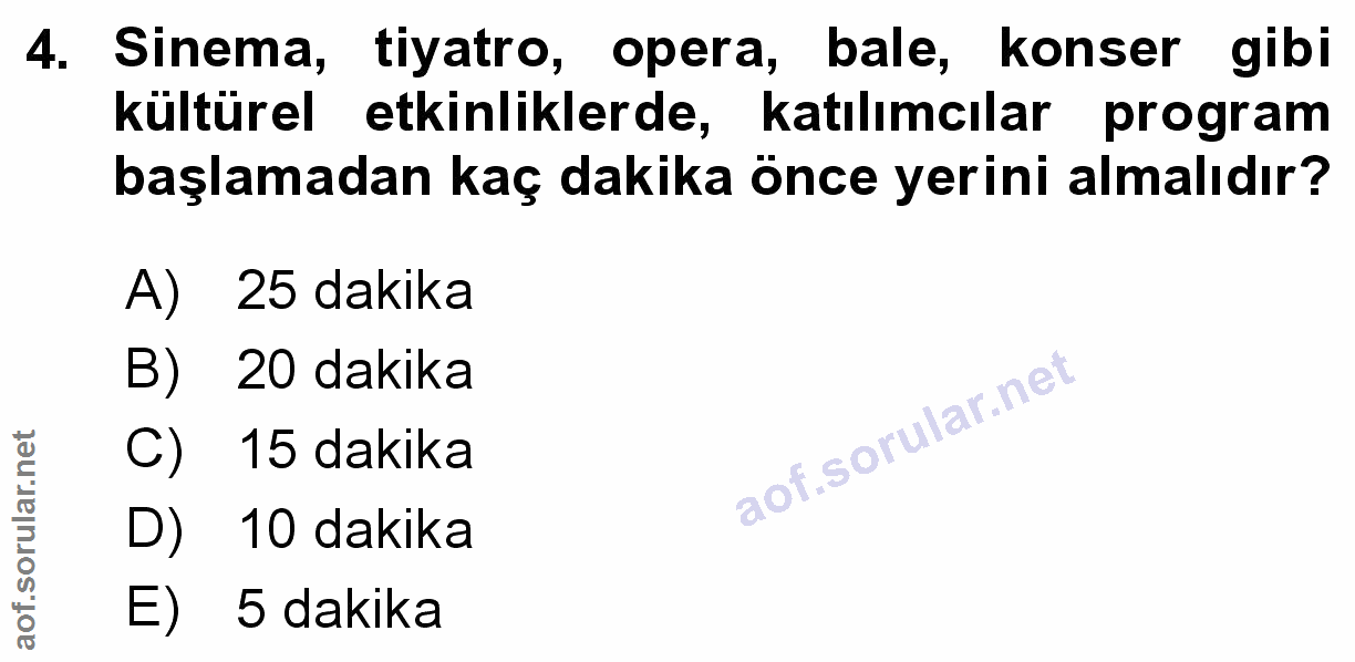 Soru 4