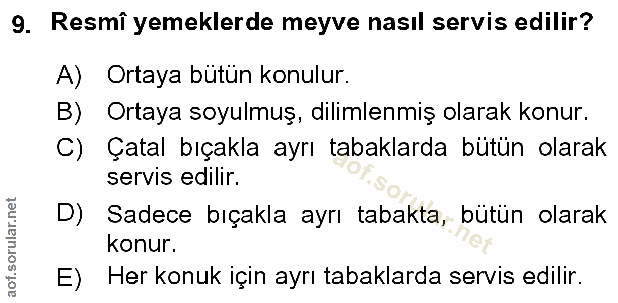 Soru 9