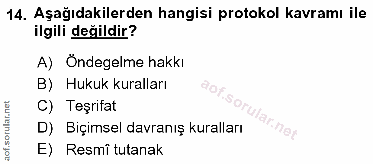 Soru 14