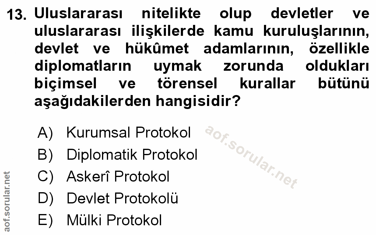 Soru 13
