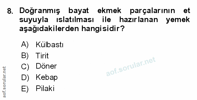 Soru 8
