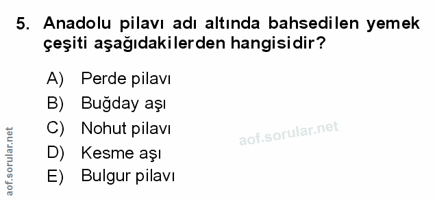 Soru 5