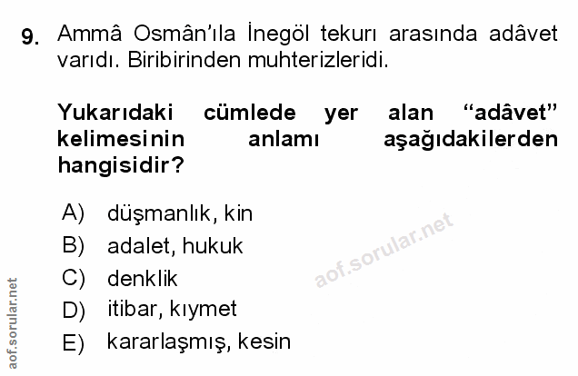 Soru 9