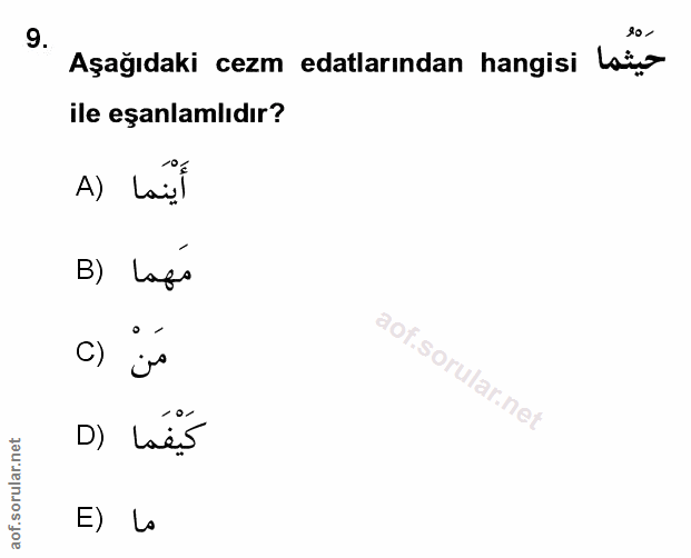 Soru 9